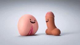 An easy and simple concept of consent explained beautifully with these animated genitals. 