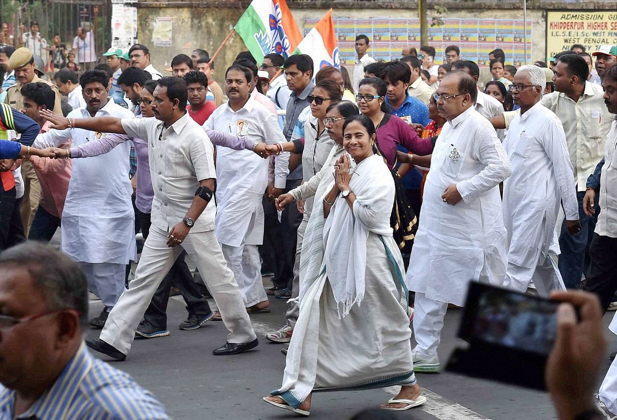 The battle is on in Mamata Banerjee’s constituency.