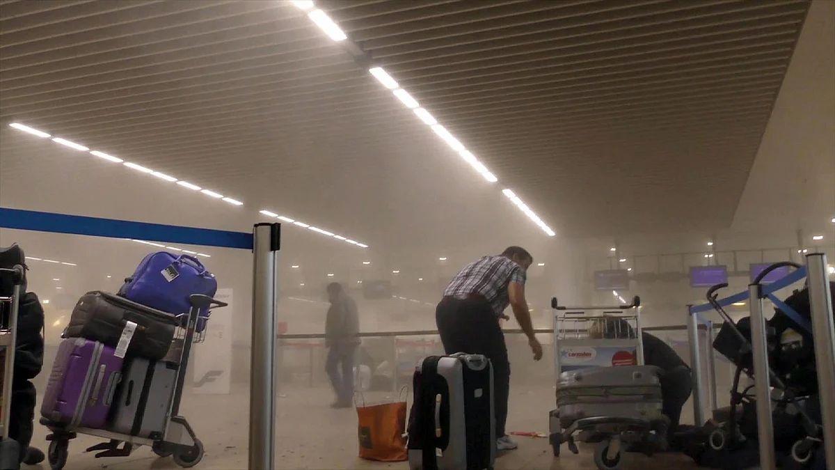 Zaventem airport in Brussels. (Photo: AP)