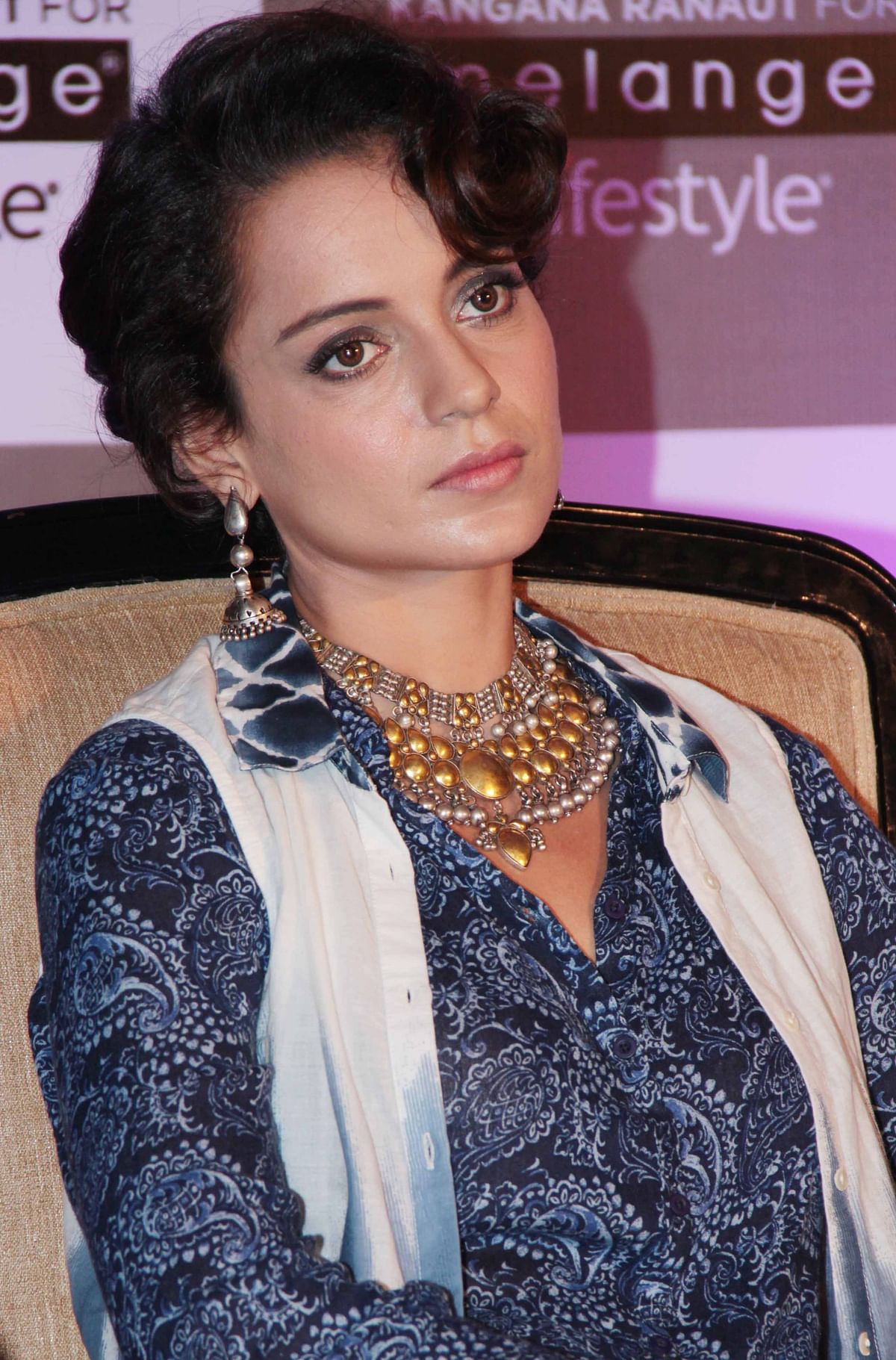 Kangana Ranaut dodges questions on her rumoured affair with Hrithik Roshan at a media event in Mumbai
