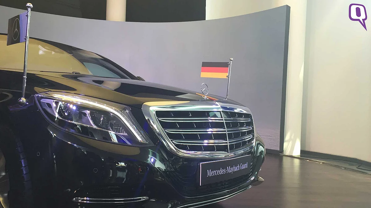 The new Mercedes-Maybach S600 Guard. (Photo: <b>The Quint</b>)