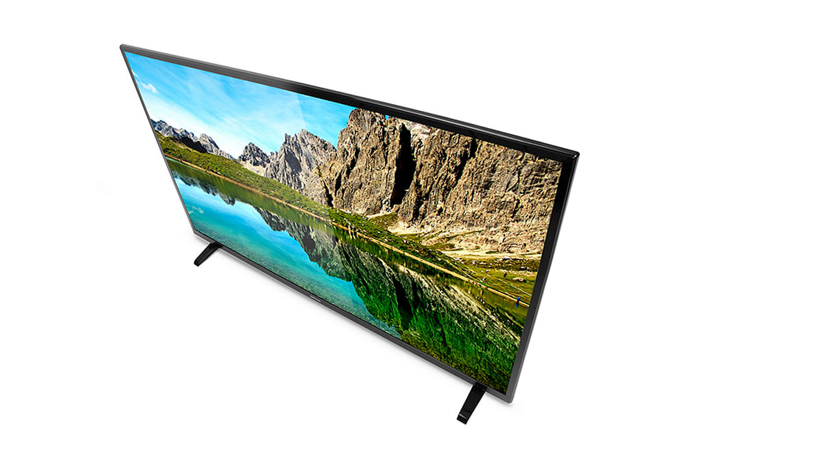 This affordable LED television gives you the chance to experience big-screen viewing.