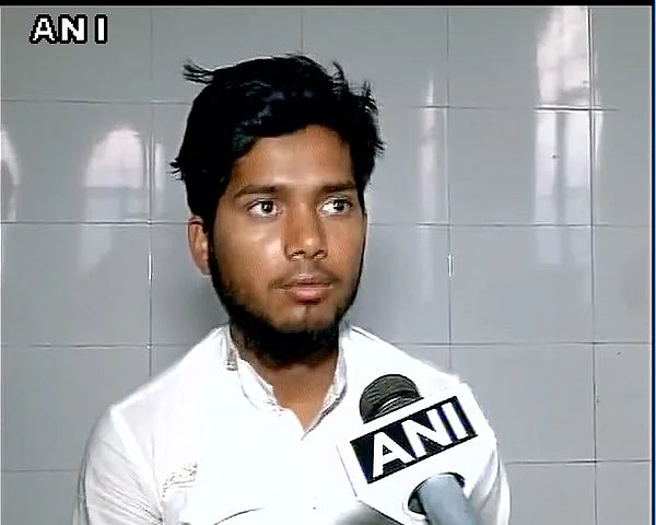 Mohd Ajmal, one of the victims. (Photo: ANI) 