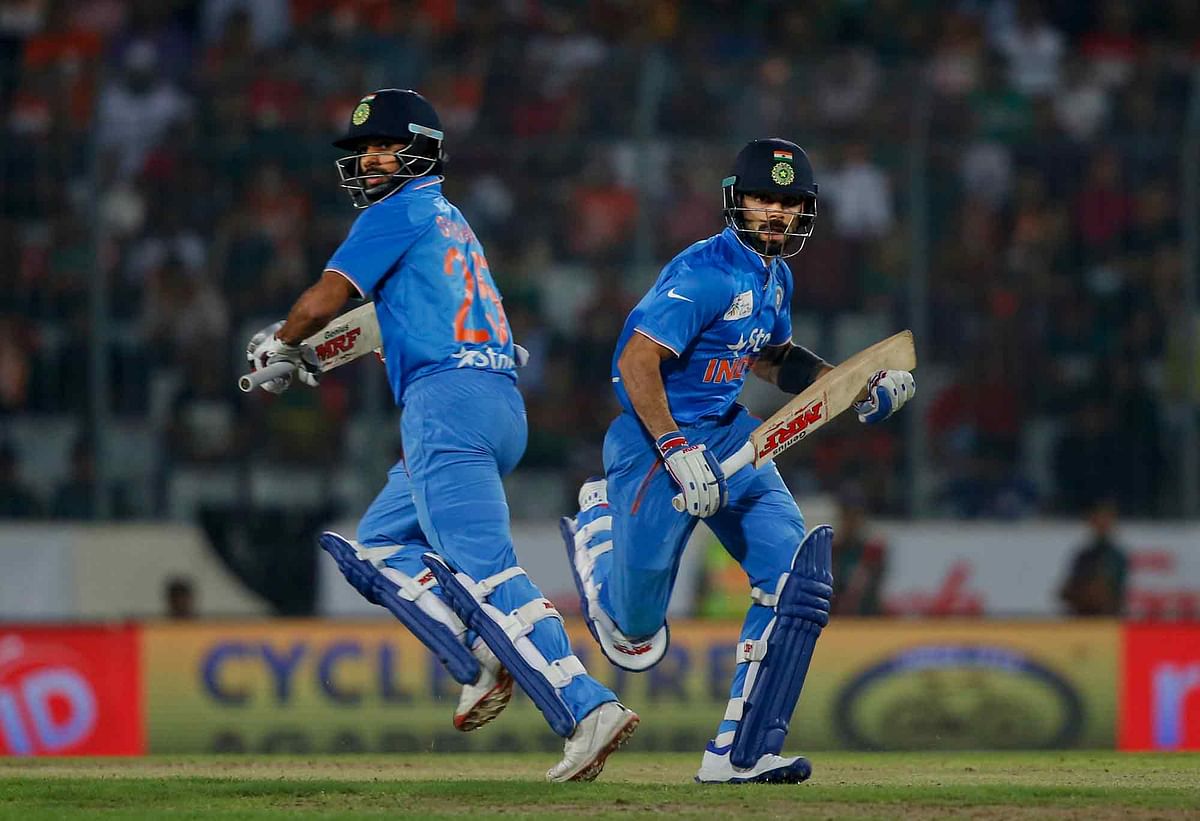 MS Dhoni smashed 20 off 6 deliveries at the end to help India win the final.
