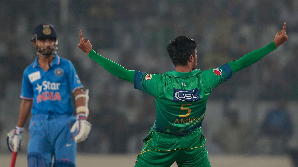 Pakistan’s Mohammad Amir injected life into an otherwise insipid match. He ignited hope among his men.
