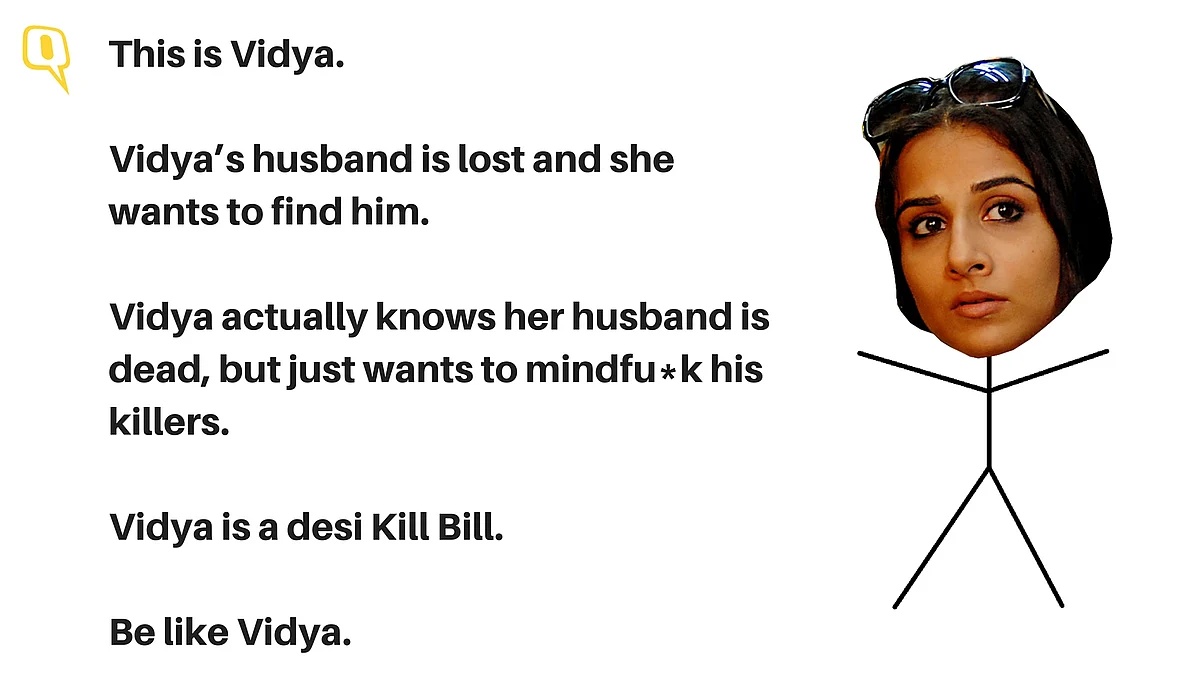Vidya Balan plays Vidya in <i>Kahaani</i>