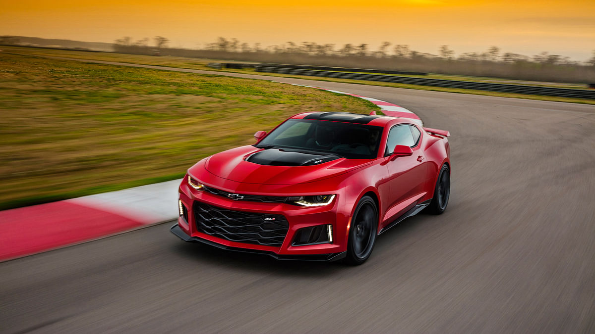 The 6,200cc Chevrolet Camaro ZL1 Comes With a 10-Gear Transmission