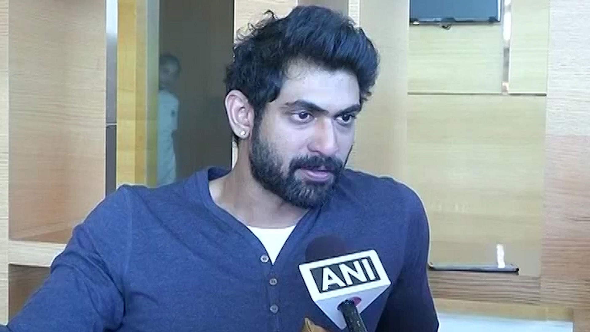 

Rana Daggubati. (Photo: ANI screengrab)