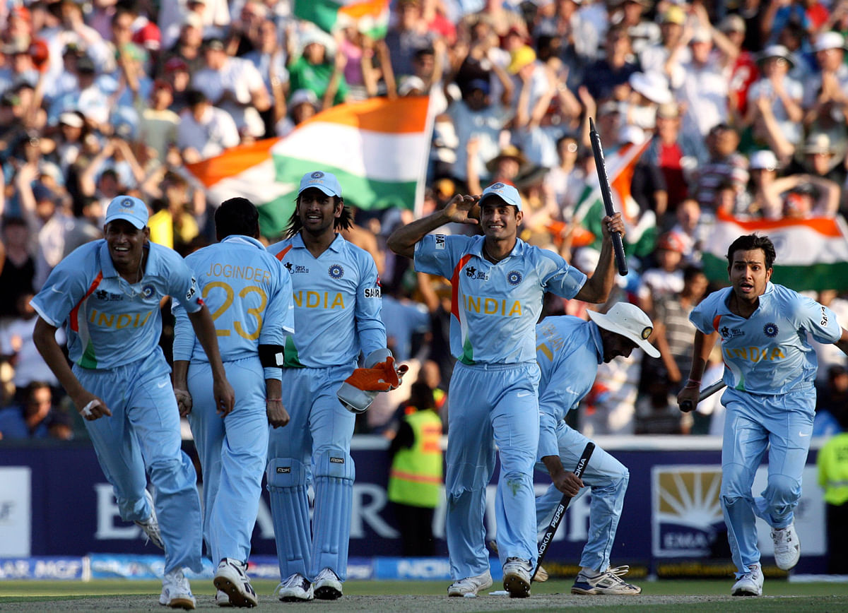 

Since 1986, India’s battles against Pakistan in limited-overs cricket can be defined by two sixes.