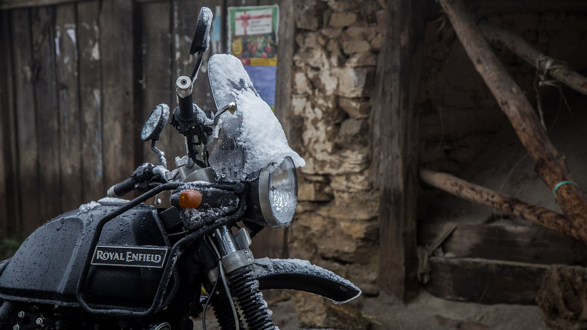 The yet to be launched Royal Enfield Himalayan was pushed to its limit, on the roads of Shimla.