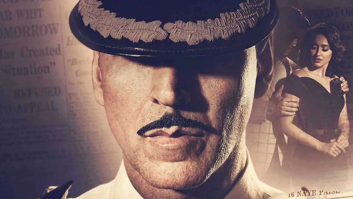 Akshay Kumar and Ileana D’Cruz in the motion poster of <i>Rustom </i>