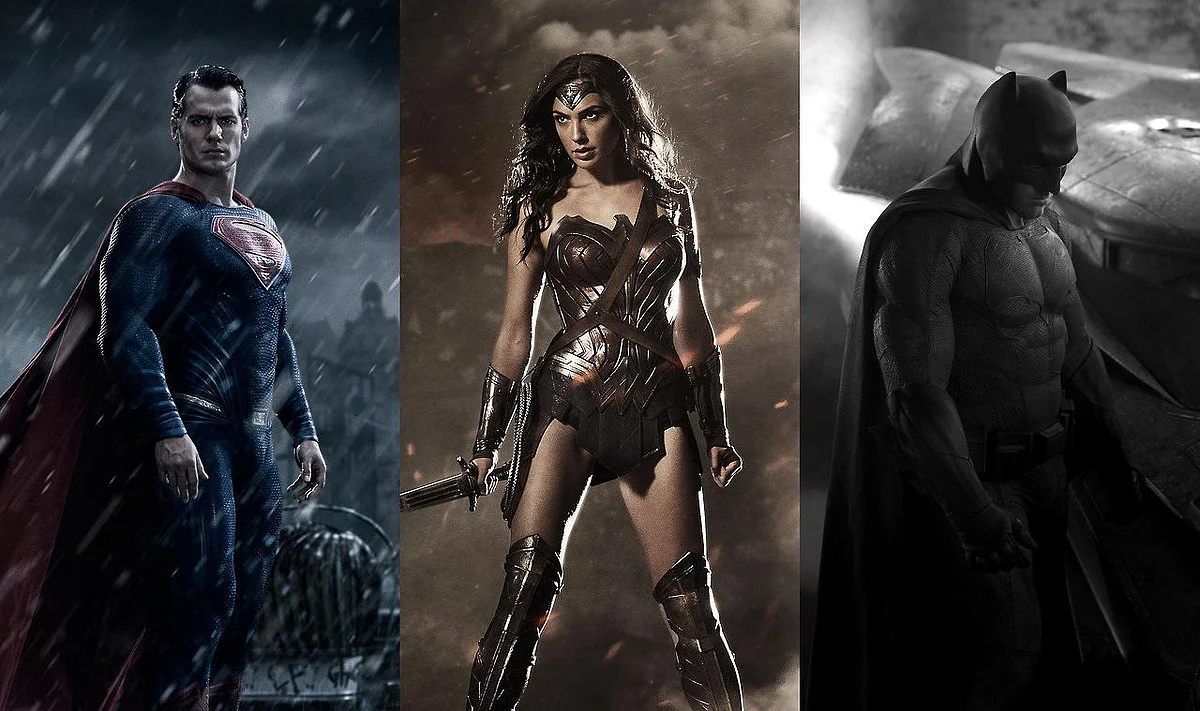 Movie poster of <i>Batman v Superman: Dawn of Justice</i>