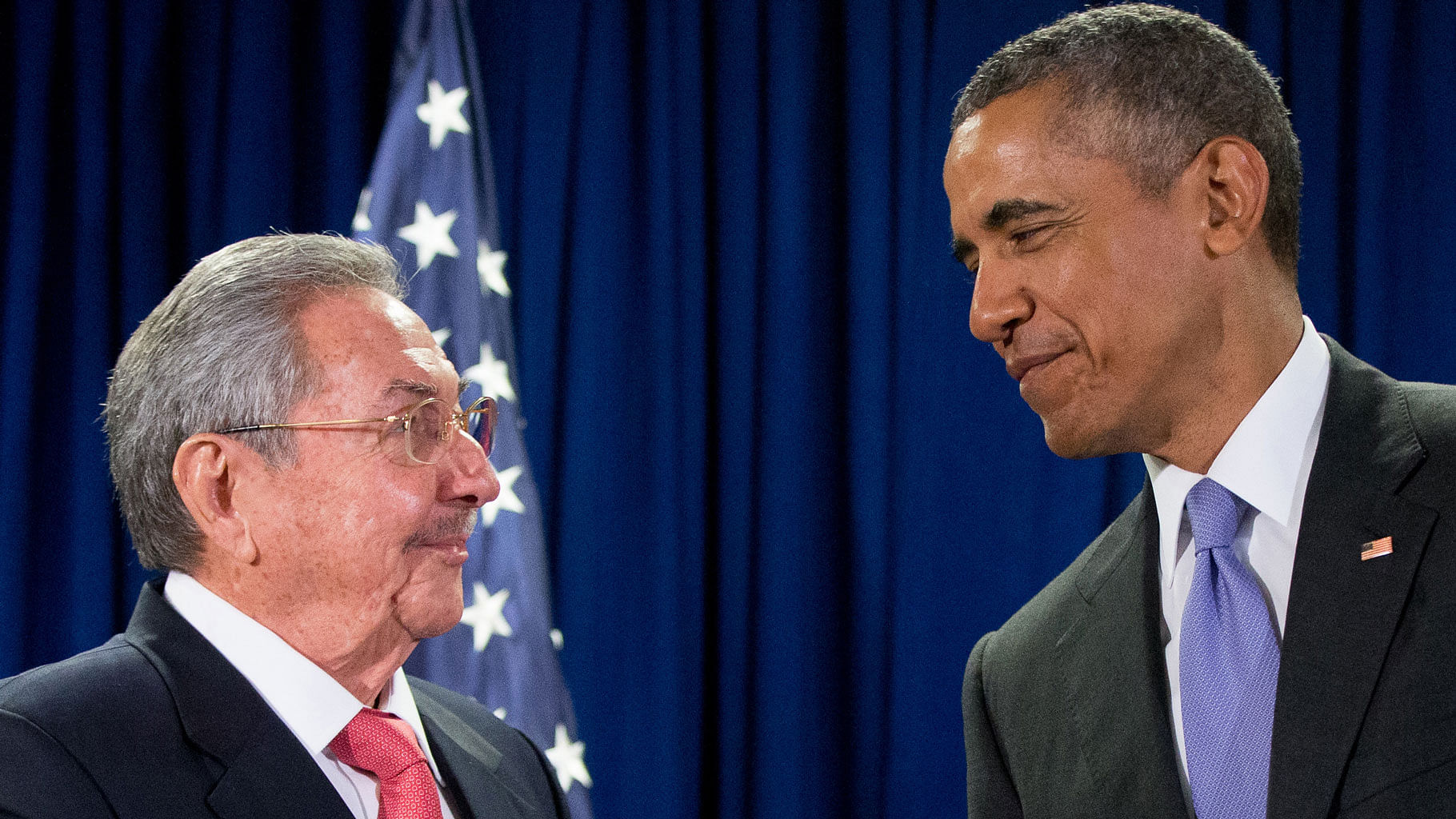 Raul Castro and Barack Obama. (Photo: AP)