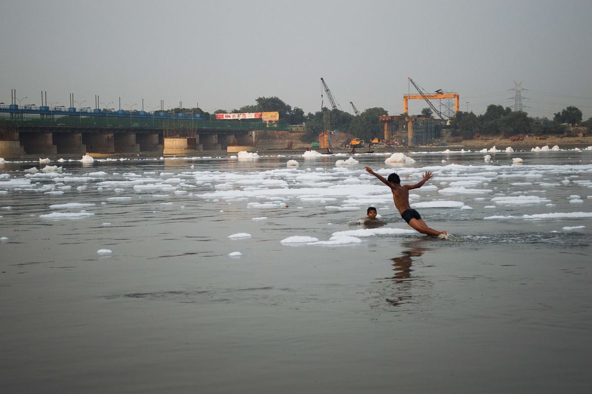 With the debate around Yamuna back in news, check these photographs of the river and the pollution that threatens it.