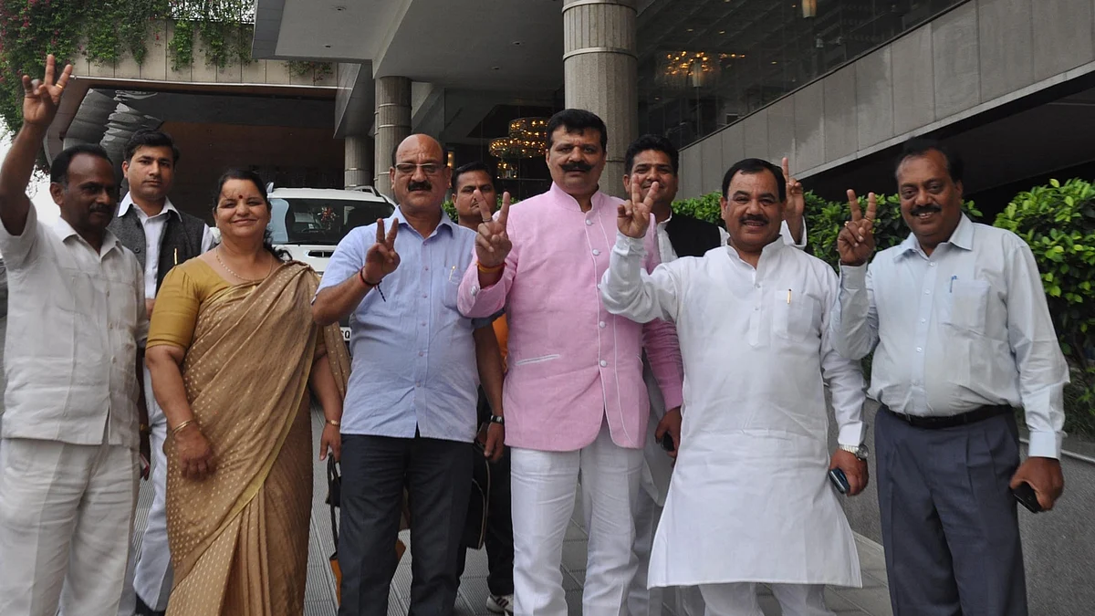 The nine rebel Congress MLA`s from Uttarakhand(Photo:IANS)