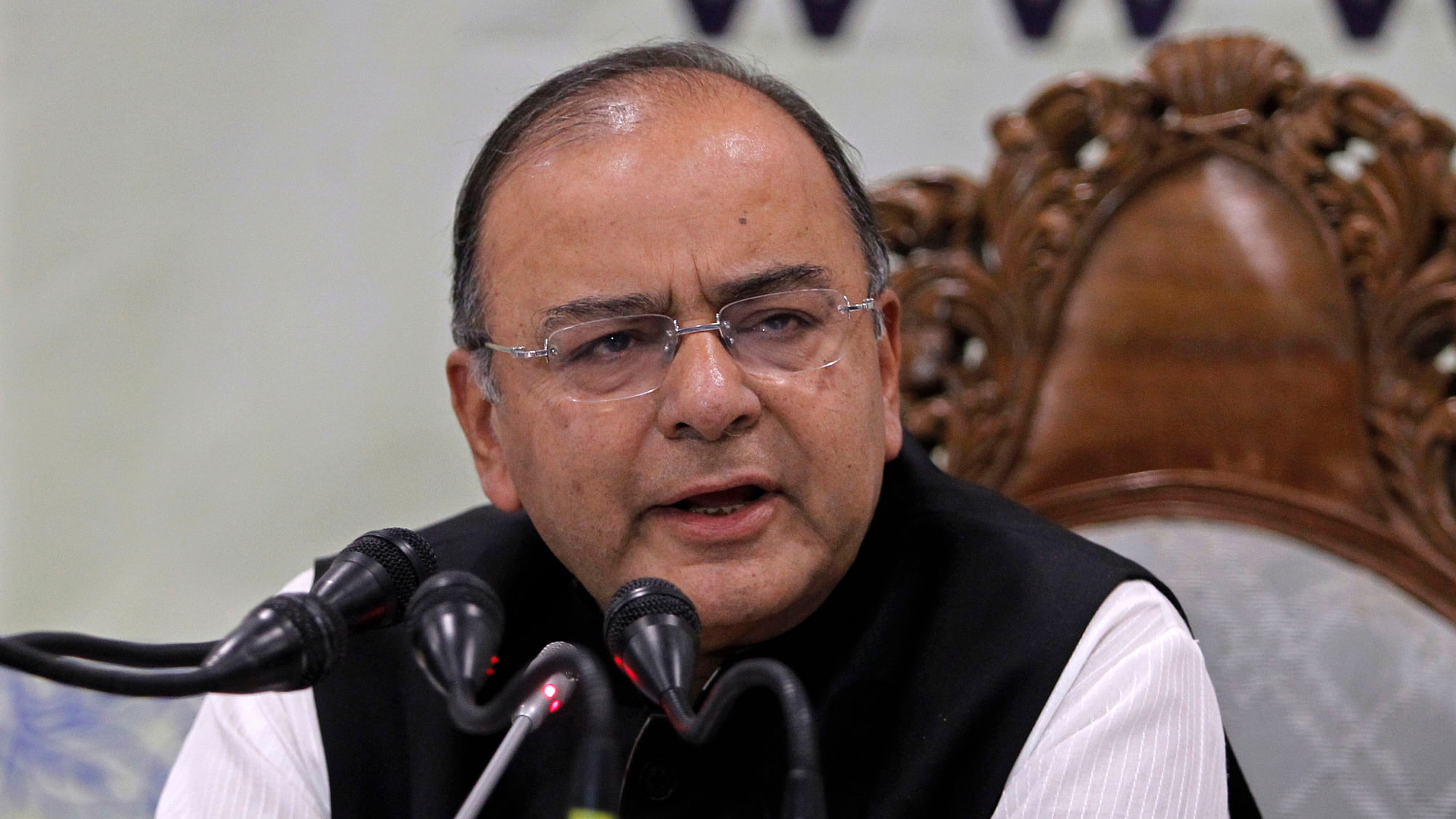 Finance Minister Arun Jaitley  rolled back the controversial proposal to tax the employees’ provident fund (EPF) at the time of withdrawal. (File photo: Reuters)