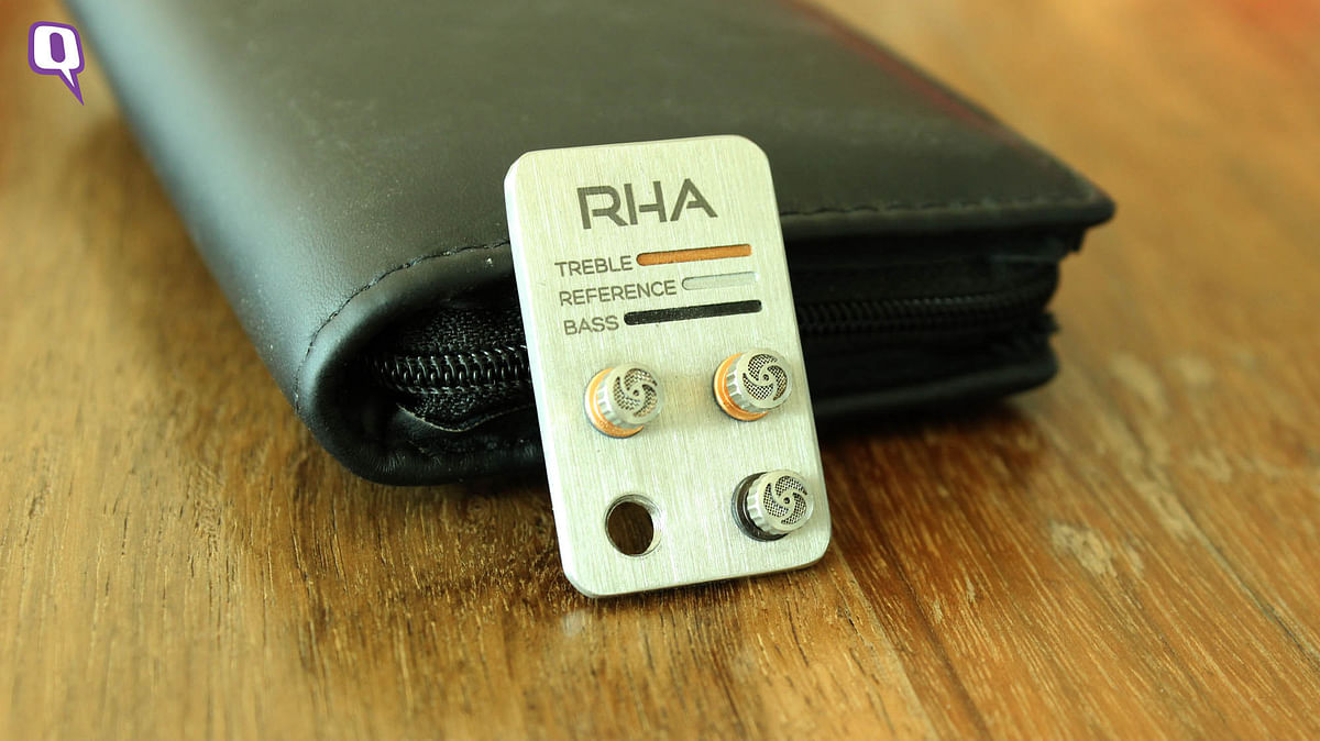 The RHA T10i is a stainless steel premium headphone that lets you switch between different genres.