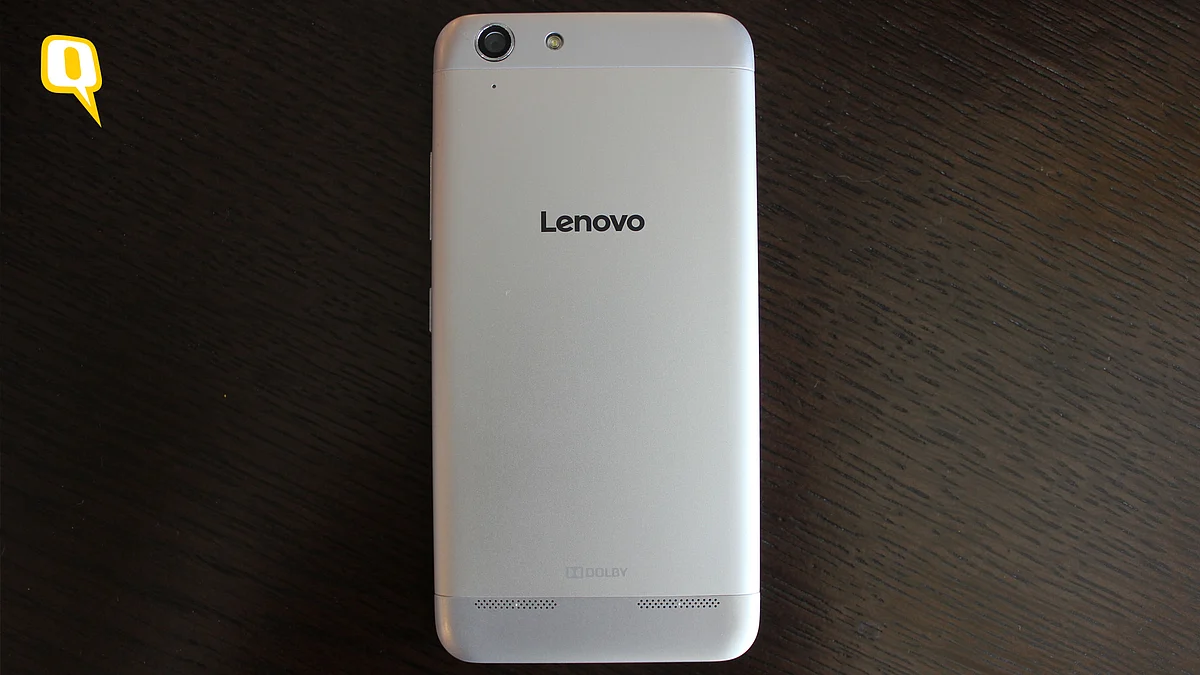Lenovo K5 Plus weighs 142 grams. (Photo: <b>The Quint</b>)