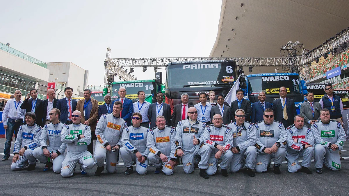 The T1 Prima Truck racing saw drivers from across the globe vying for the top spot on ‘Pro Class’ category. (Photo: Tata Motors)
