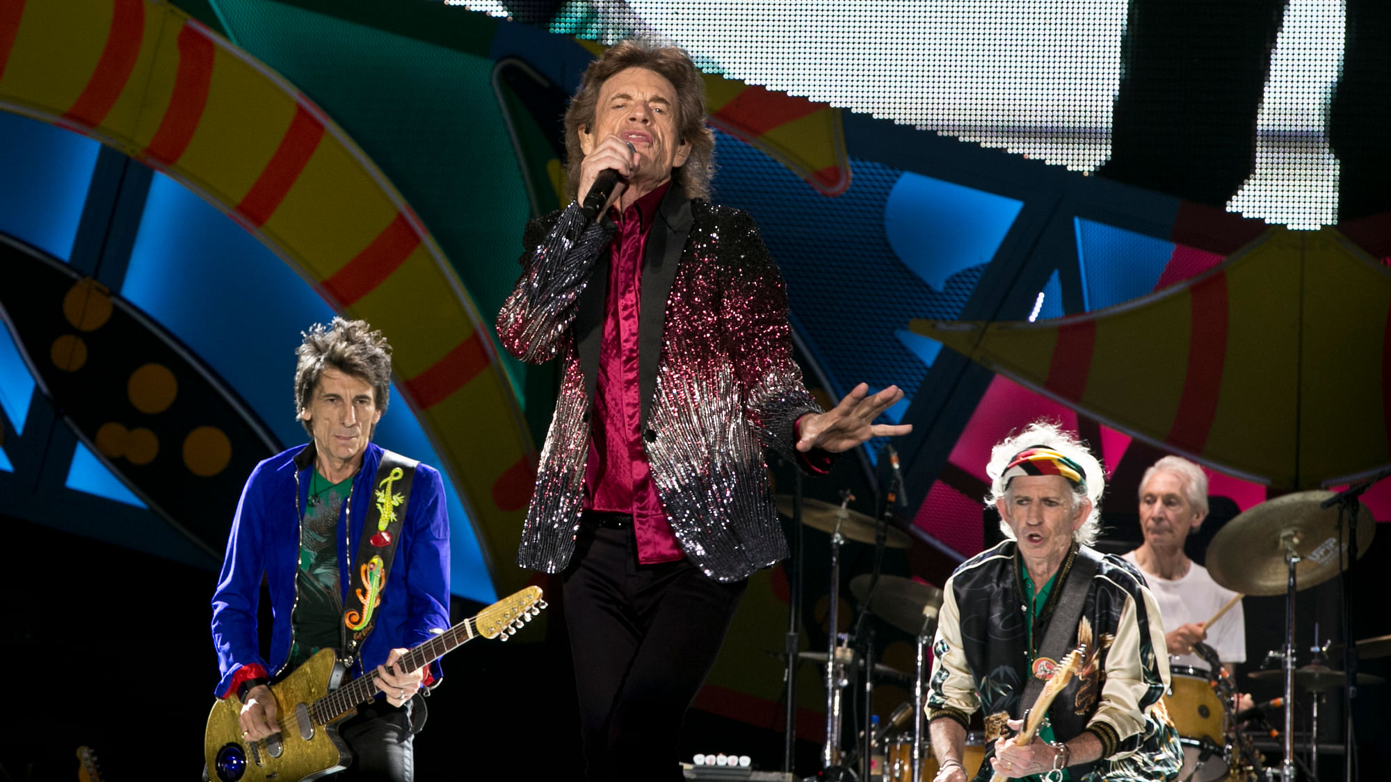 The Rolling Stones perform in Havana, Cuba, Friday, March 25, 2016. The Stones are performing in a free concert in Havana Friday, becoming the most famous act to play Cuba since its 1959 revolution.(Photo: AP)