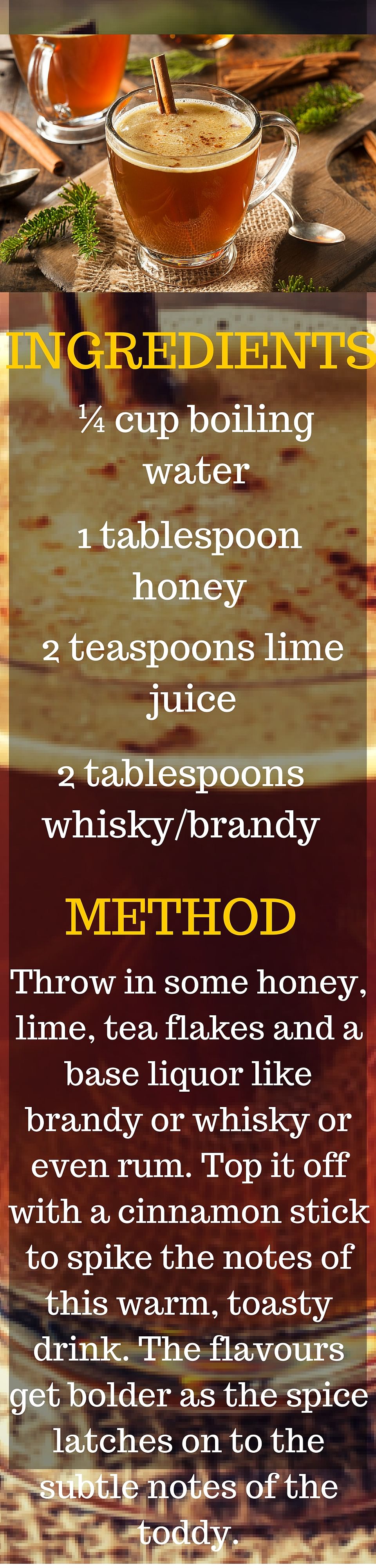 Thought Indian spices were confined to just the kitchen? Now, add some zing to your boring ol’ cocktail.