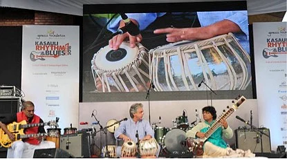 Tabla Maestro and Sultan of Strings. (Photo: Spriha Srivastava)