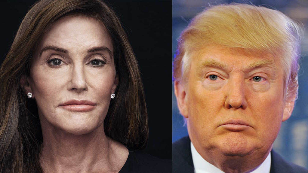 Caitlyn Jenner and Donald Trump. (Photo: <b>The Quint</b>)