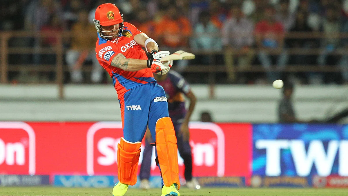 McCullum scored 49 of 31 balls. (Photo: BCCI)