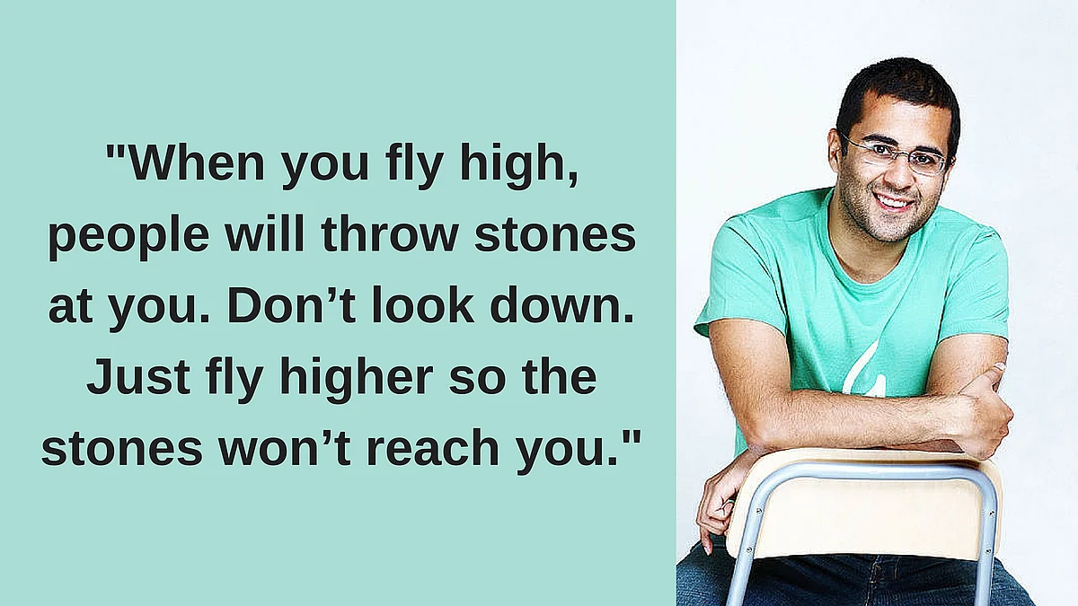 Too many haters, must fly high. (Photo: <b>The Quint</b>)