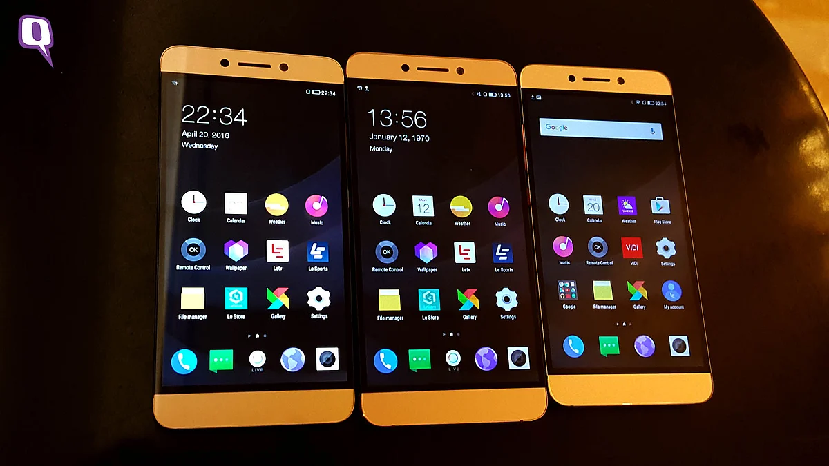 LeEco Le Smartphones for 2016. (Photo: <b>The Quint</b>)