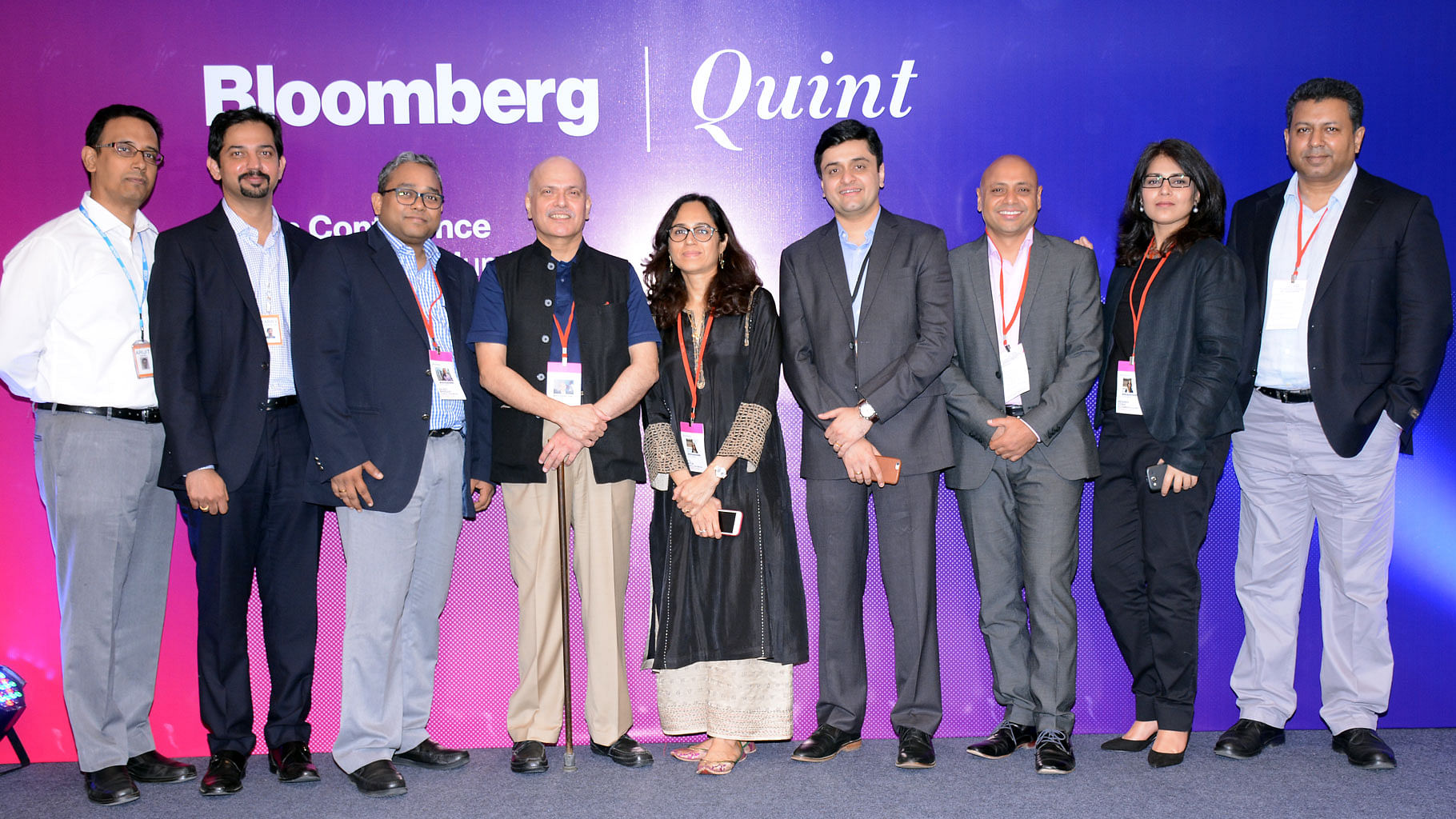 Quintillion Media’s Raghav Bahl and Bloomberg Media International’s Parry Ravindranathan. (Photo: <b>The Quint</b>)