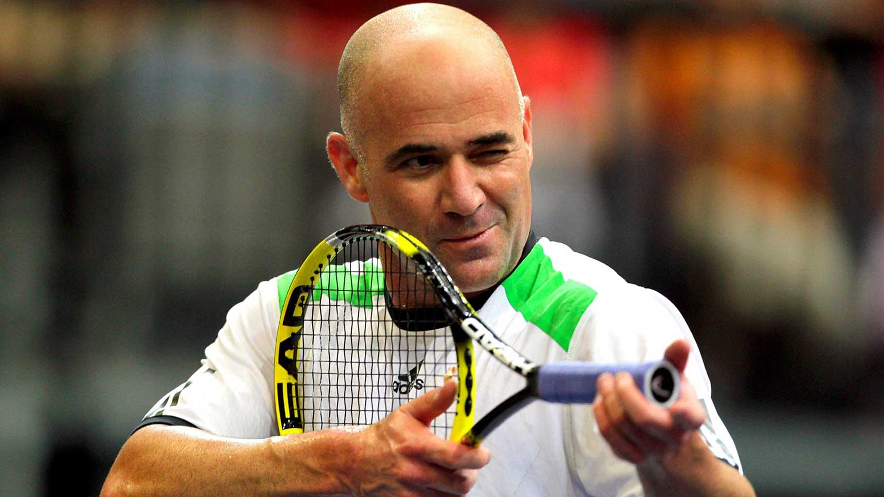 File photo of Andre Agassi.