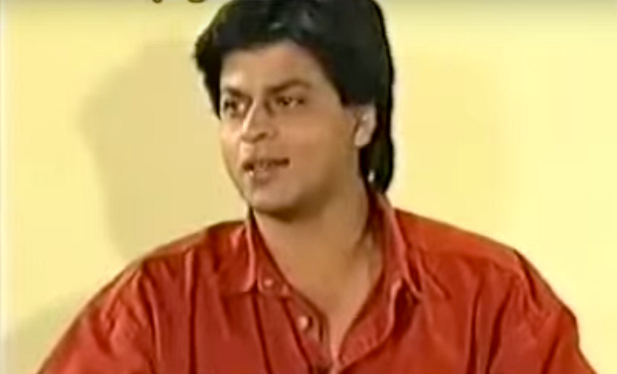 Shah Rukh Khan as he appeared on <i>Aap Ki Adalat </i>in 1994 