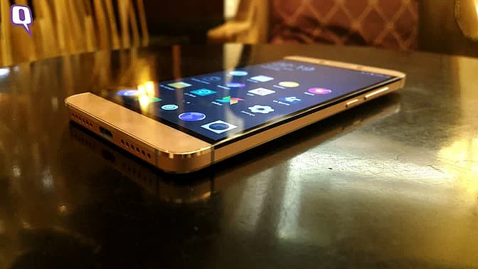 LeEco smartphones support USB-Type C connectivity. (Photo: <b>The Quint</b>) 