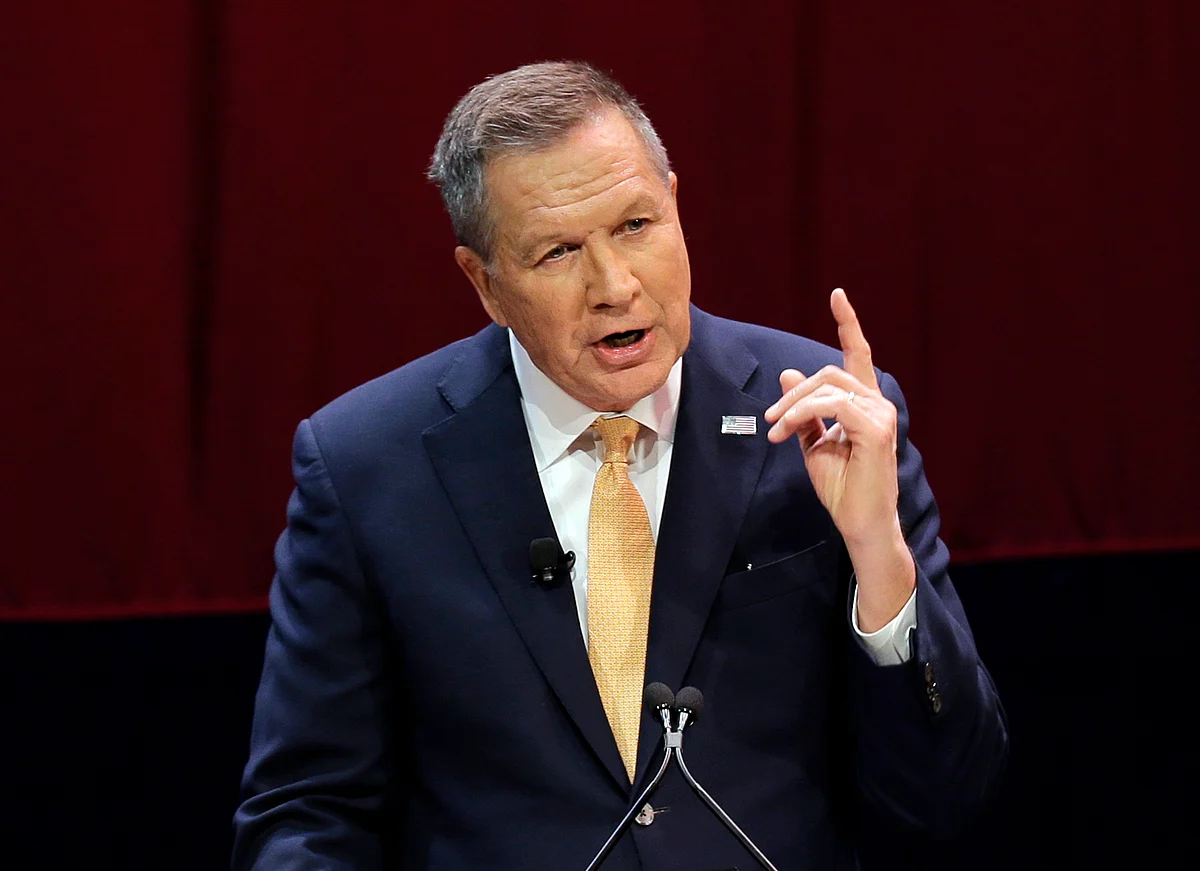 Third place Republican candidate John Kasich. (Photo: AP-