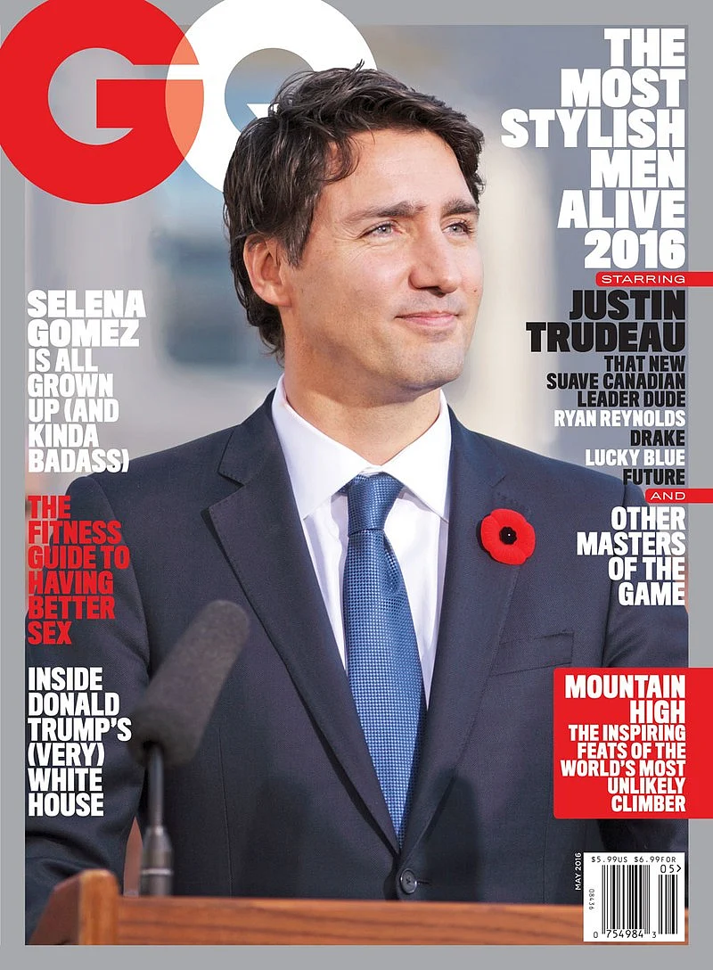 (Photo Courtesy: <a href="http://www.gq.com/story/justin-trudeau-gq-cover-most-stylish-men-alive">GQ</a>)