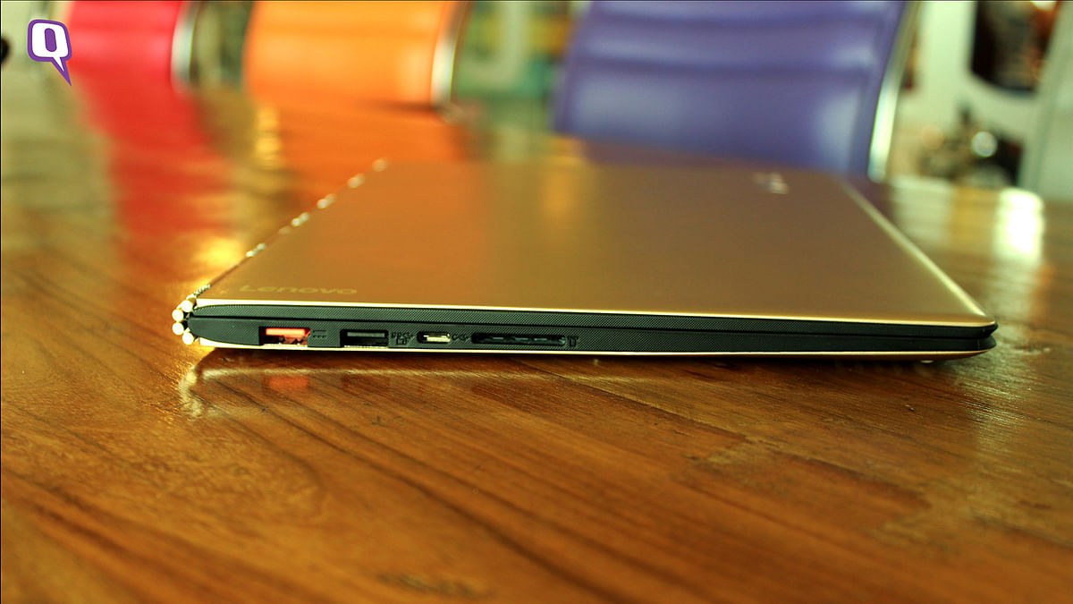 The latest version of Lenovo’s Yoga laptop rivals the Dell XPS 13 with its size and price. 