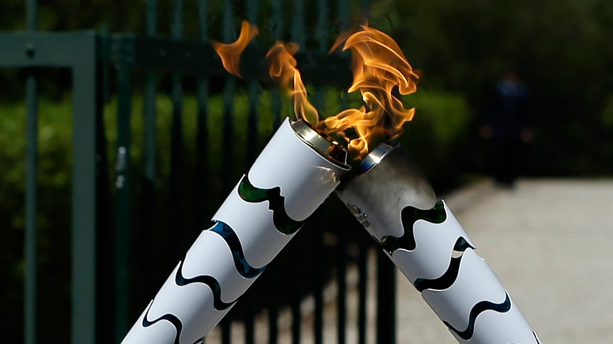 Rio Olympics 2016 Countdown Begins With Torch Lighting in Olympia