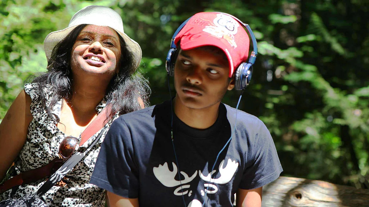 Basking in Canadian sunshine – from our trip to Vancouver in 2013 (Photo courtesy: Chitra Iyer)