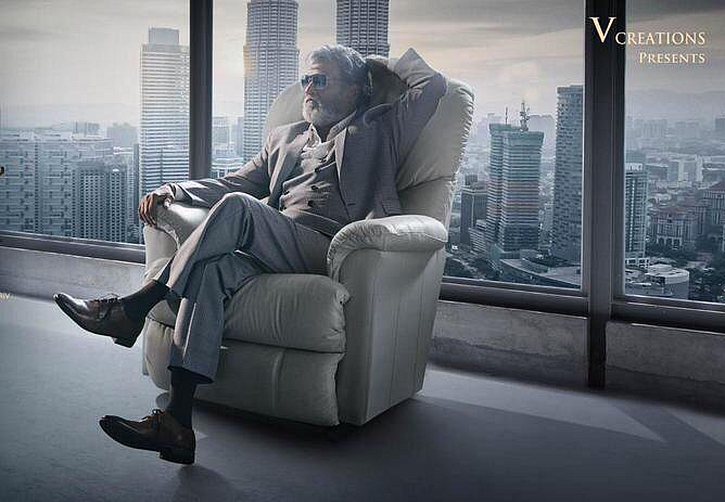 Rajinikanth in and as <i>Kabali </i>