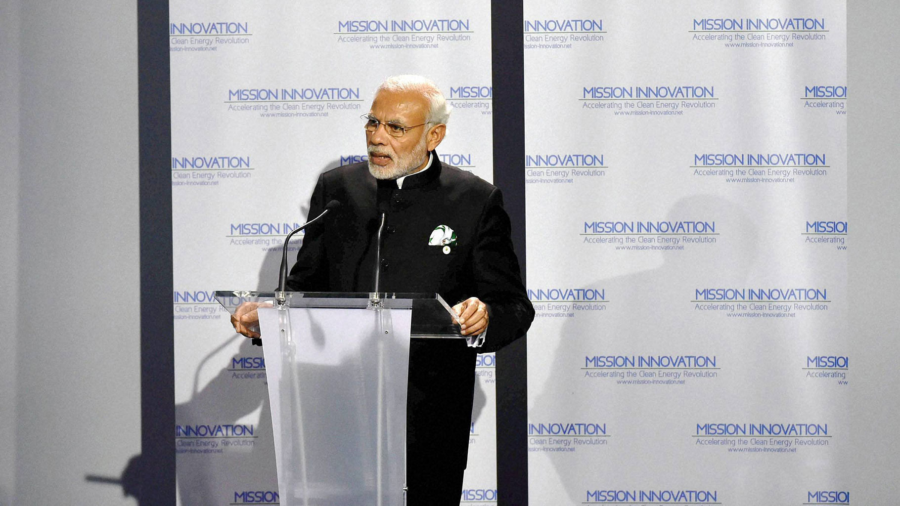Prime Minister Narendra Modi at the Paris Climate Change Summit. (Photo: PTI)