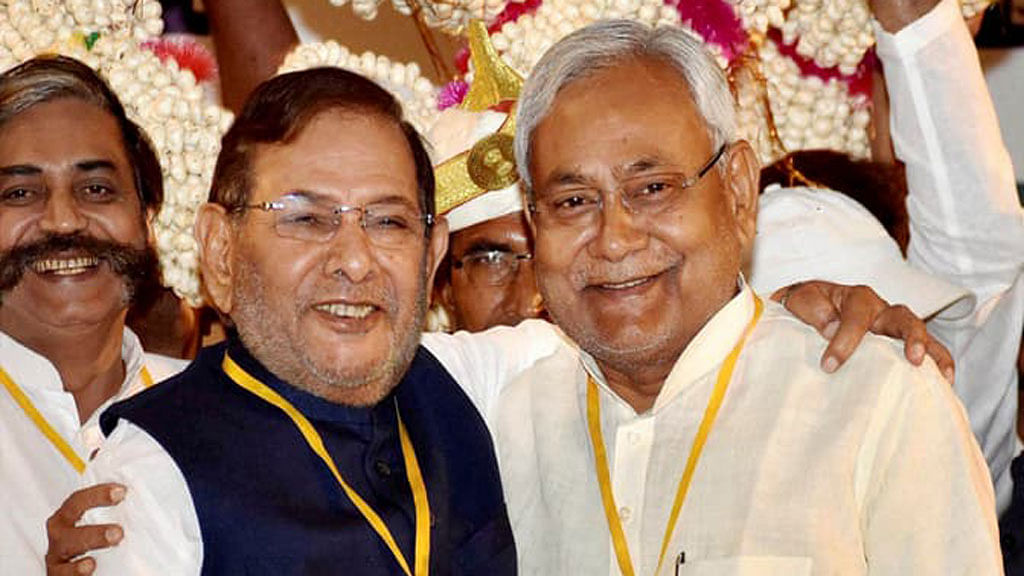 Bihar Chief Minister Nitish Kumar today was officially coronated as the national president of the Janata Dal-United (JD-U) in Patna. (Photo: PTI)&nbsp;