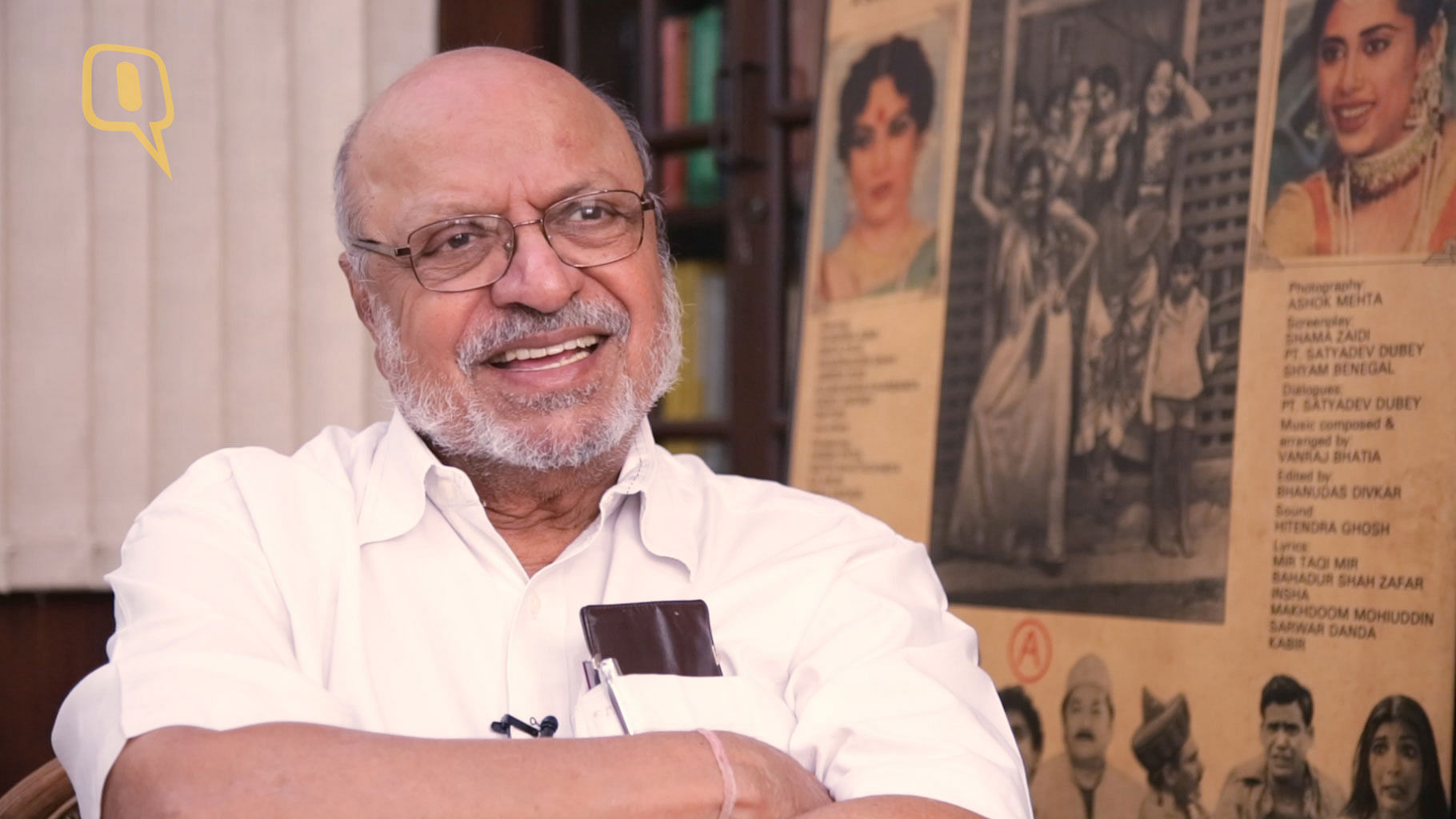 Noted filmaker Shyam Benegal. (Photo: <b>The Quint</b>)
