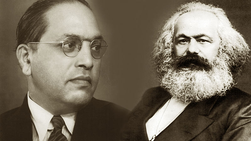 Ambedkar is the only Indian whose portrait hangs with Karl Marx in the London Museum.