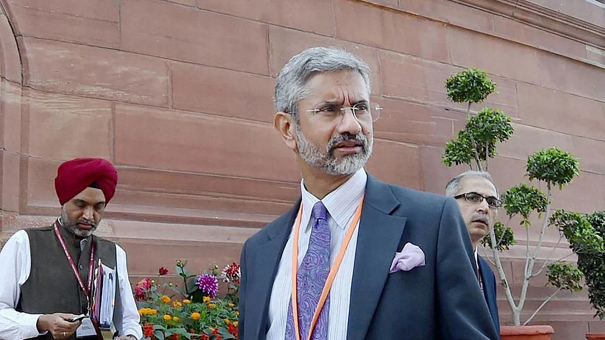 File photo of Foreign Secretary S Jaishankar at the Parliament House. (Photo: PTI)