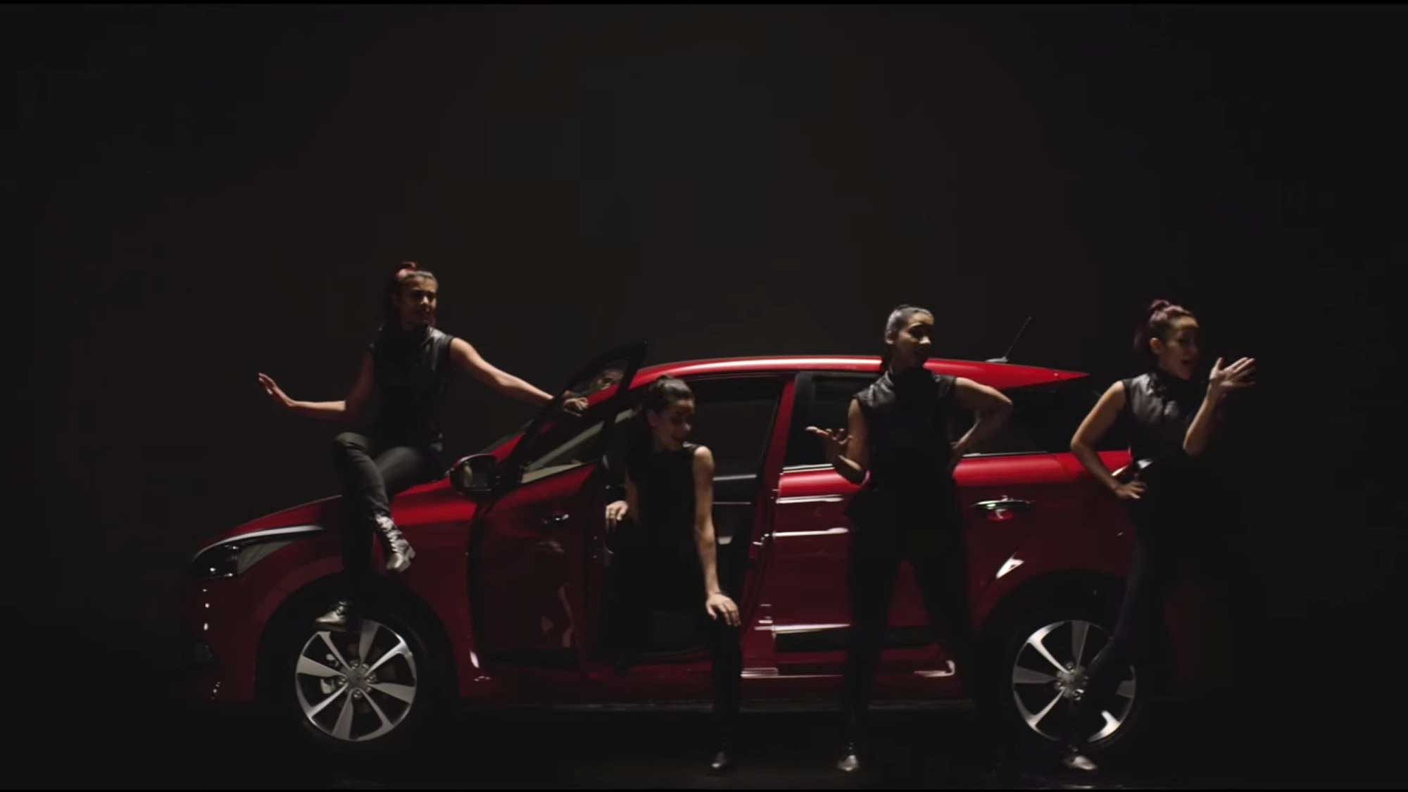 Hyundai i20 in the music video. (Photo: Hyundai India)