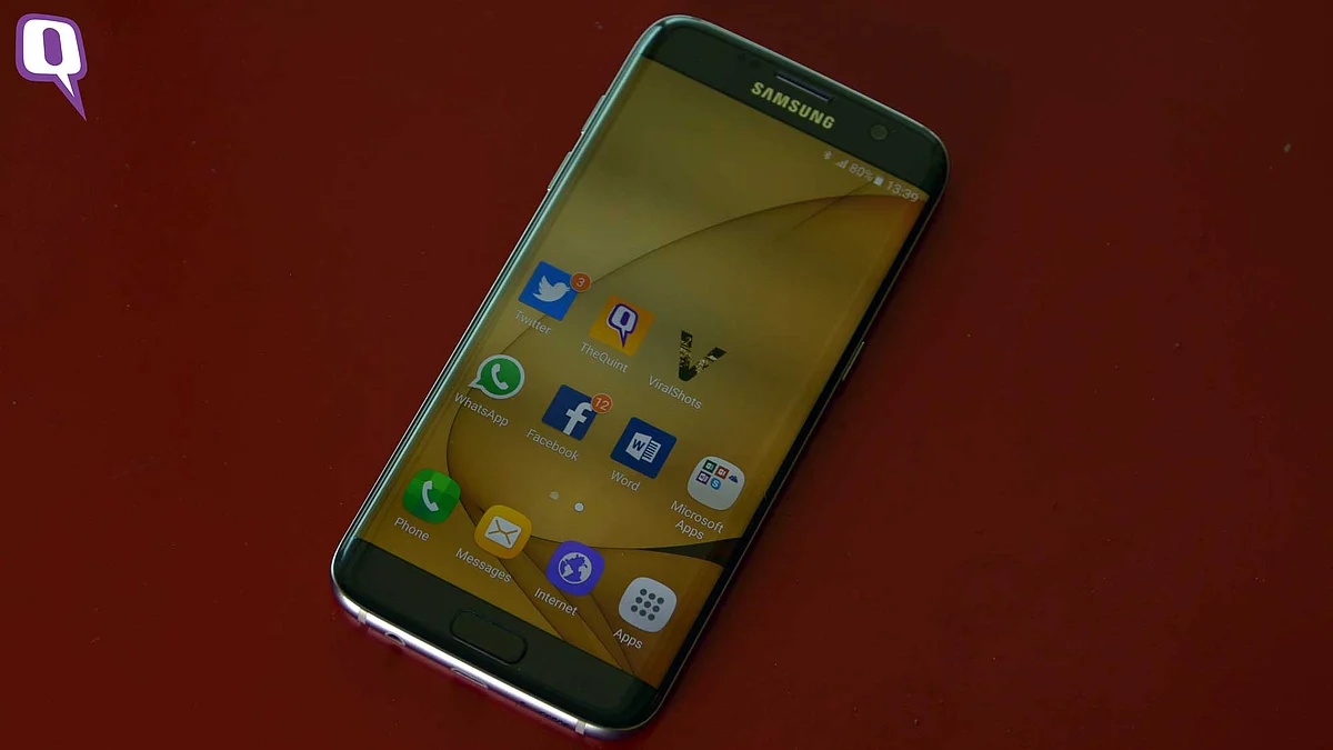 Samsung Galaxy S7 Edge. (Photo: <b>The Quint</b>)