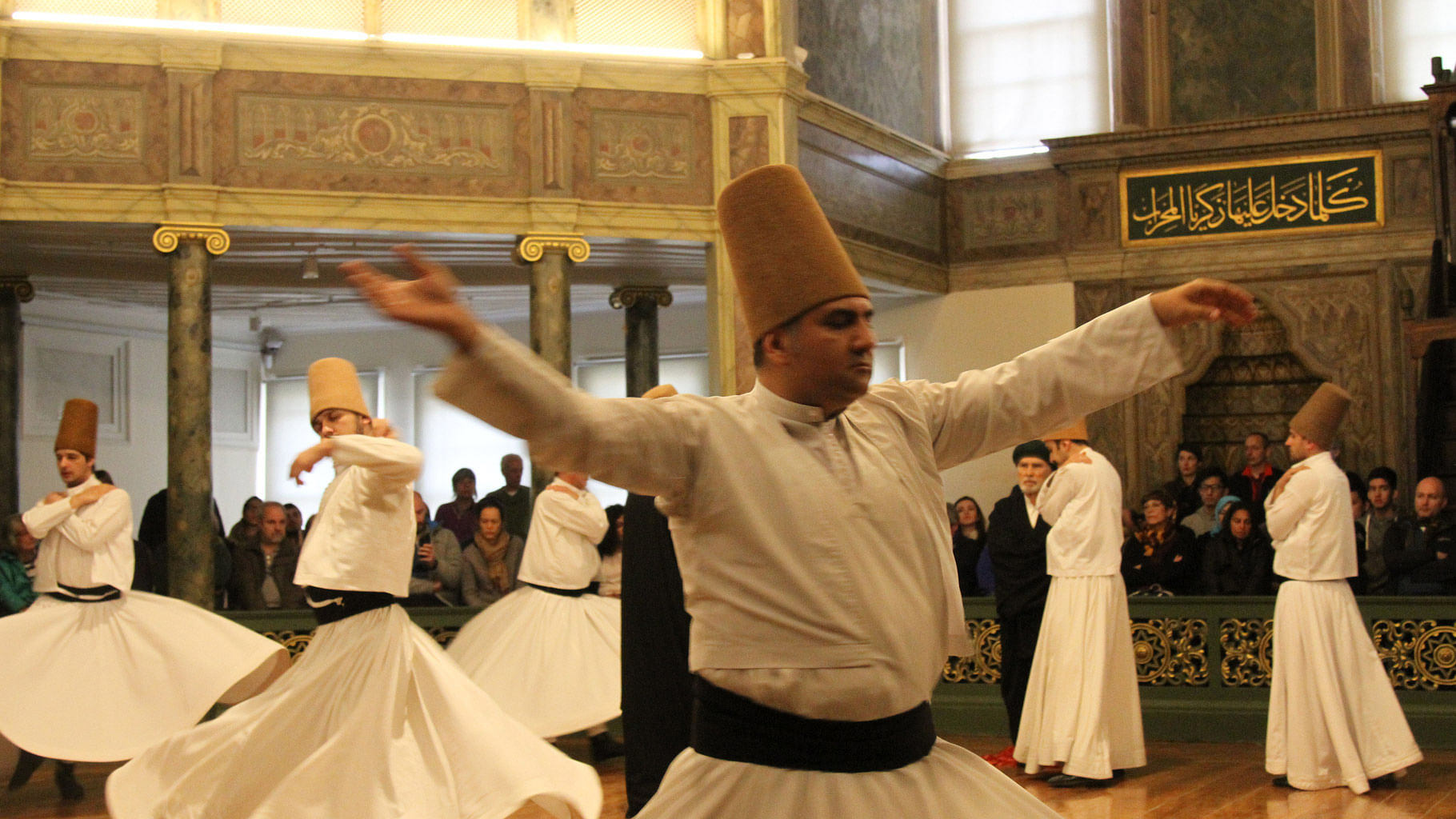 The Whirling Dervishes. (Photo: Vivian Fernandes/ <b>The Quint</b>)