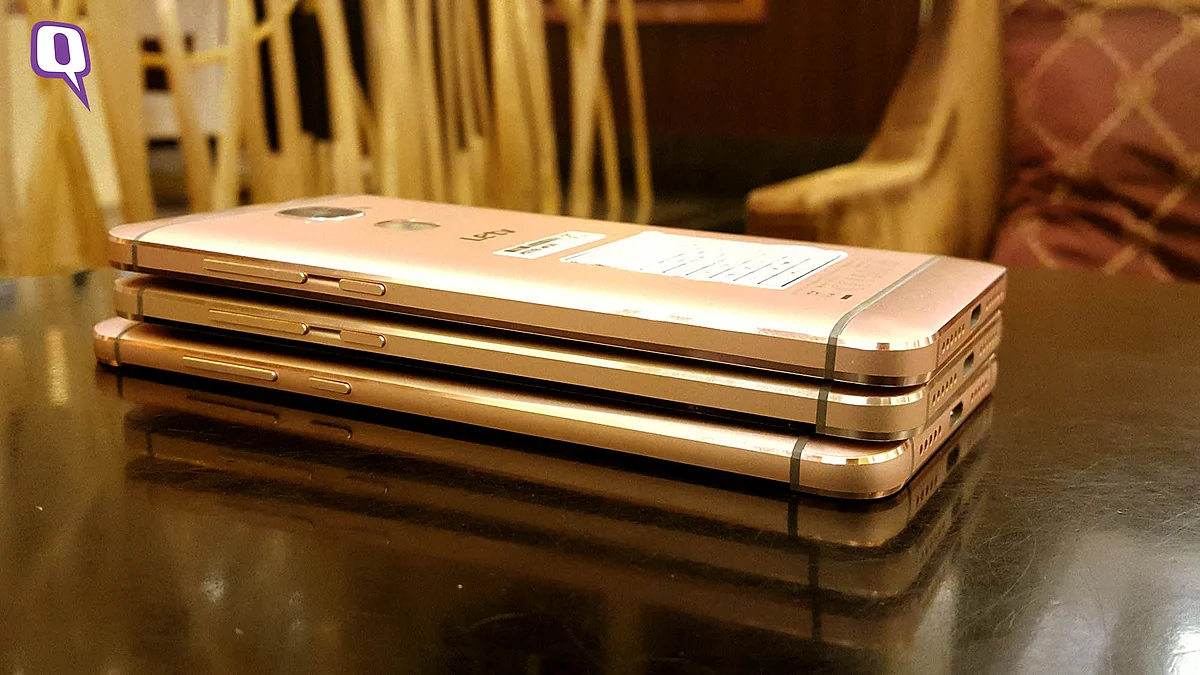 LeEco smartphones have got suave looks. (Photo: <b>The Quint</b>)
