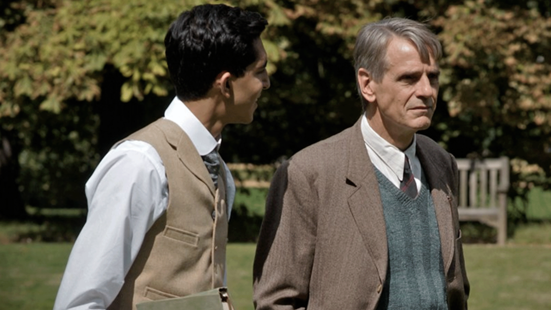 Dev Patel and Jeremy Irons play out the unique friendship between mathematical genius S Ramanujan, and his mentor, GH Hardy, in the movie, <i>The Man Who Knew Infinity</i>. 